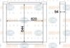 HELLA 8MO 376 949-241 Oil Cooler, engine oil